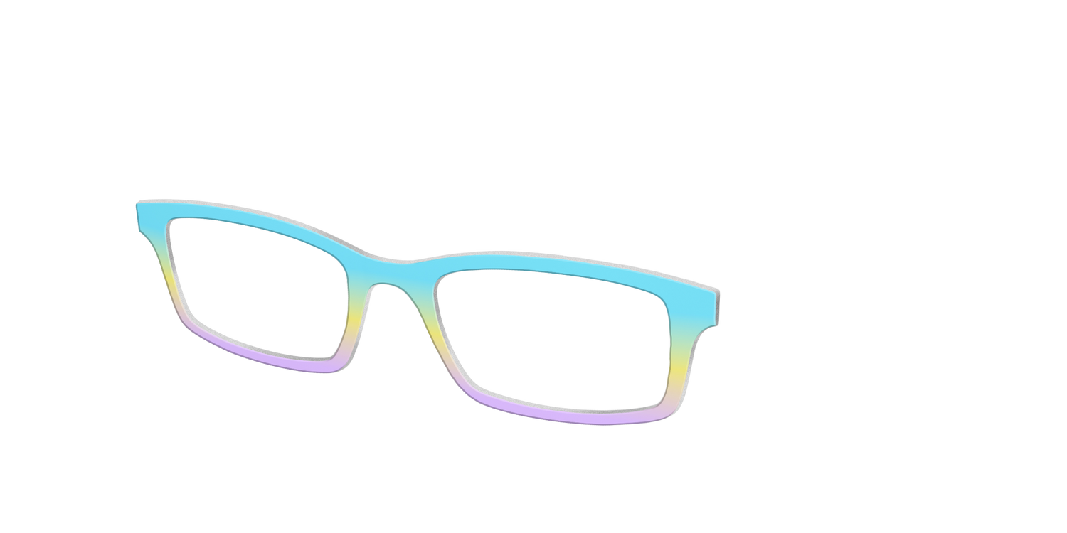 The Egg-cellent Gradient - Angle Top Image - Pair Eyewear