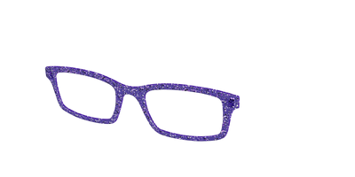 The Electric Purple Sparkle - Angle Top Thumbnail - Pair Eyewear