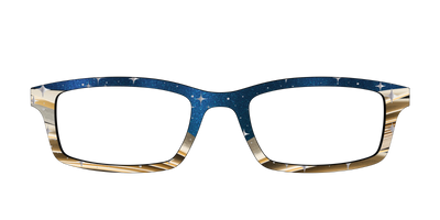 The Enchanted Pages Shimmer with Silver Foil - Front Top Thumbnail - Pair Eyewear