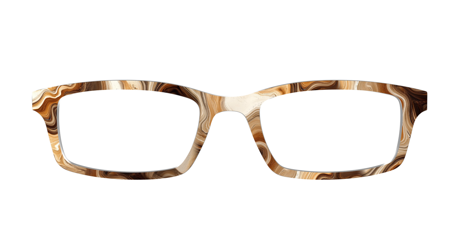 The Espresso Marble - Front Top Image - Pair Eyewear