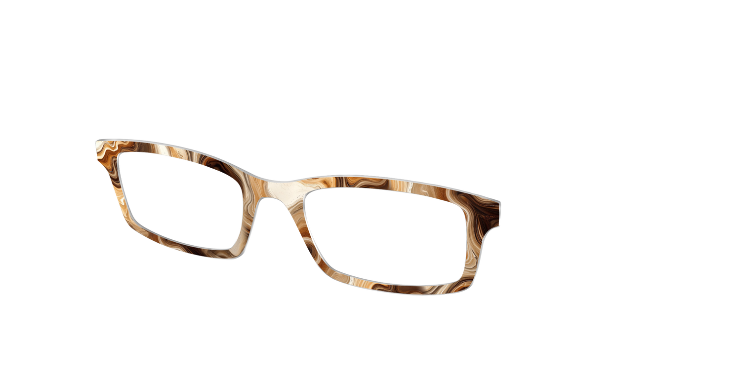 The Espresso Marble - Angle Top Image - Pair Eyewear