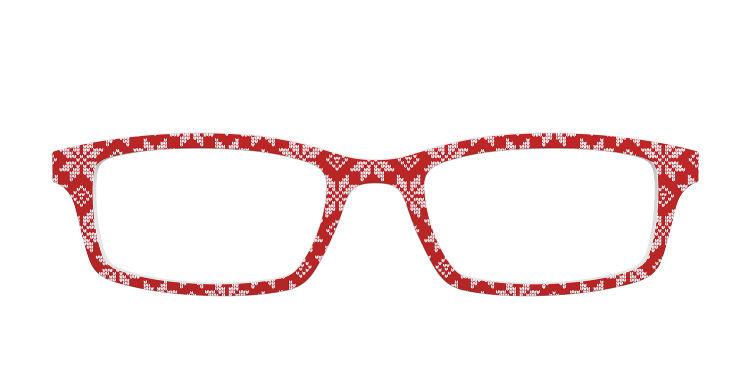 The Fairisle Snowflakes - Front Top Image - Pair Eyewear