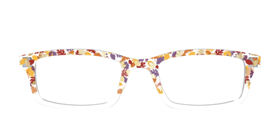 The Fallen Leaves Confetti Crystal - Front Top Thumbnail - Pair Eyewear