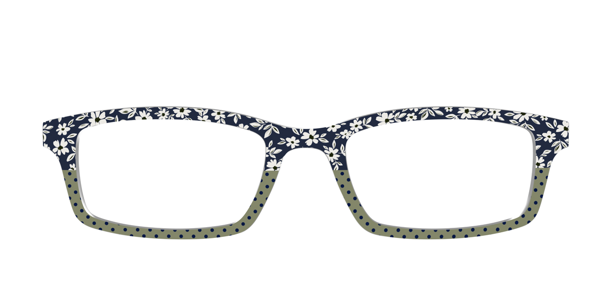 The Fern Dot Split - Front Top Image - Pair Eyewear