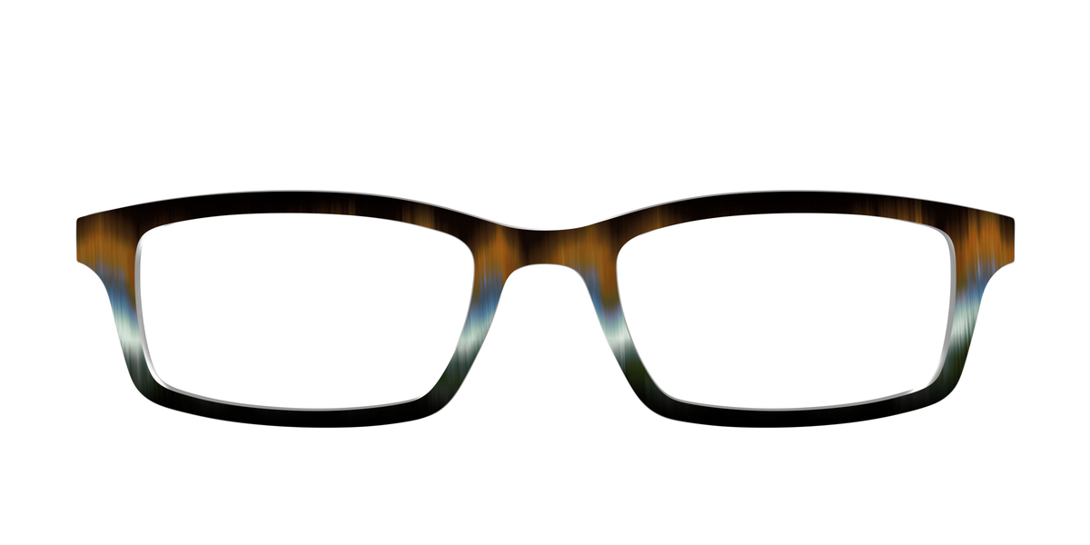 The Fiery Bronze Gradient - Front Top Image - Pair Eyewear