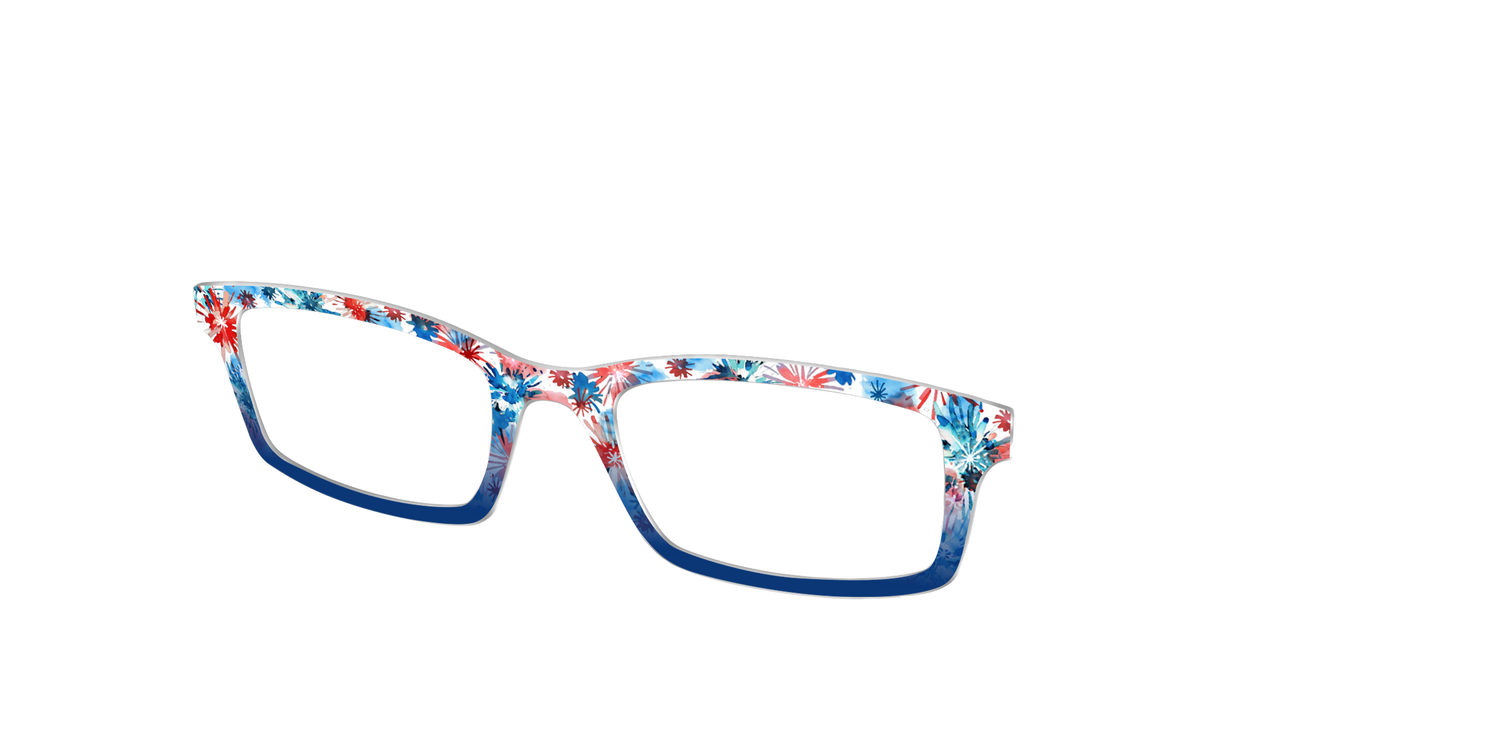 The Firework Bursts - Angle Top Image - Pair Eyewear