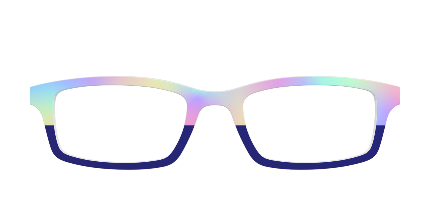 The Flashback Gradient Split - Front Top Image - Pair Eyewear