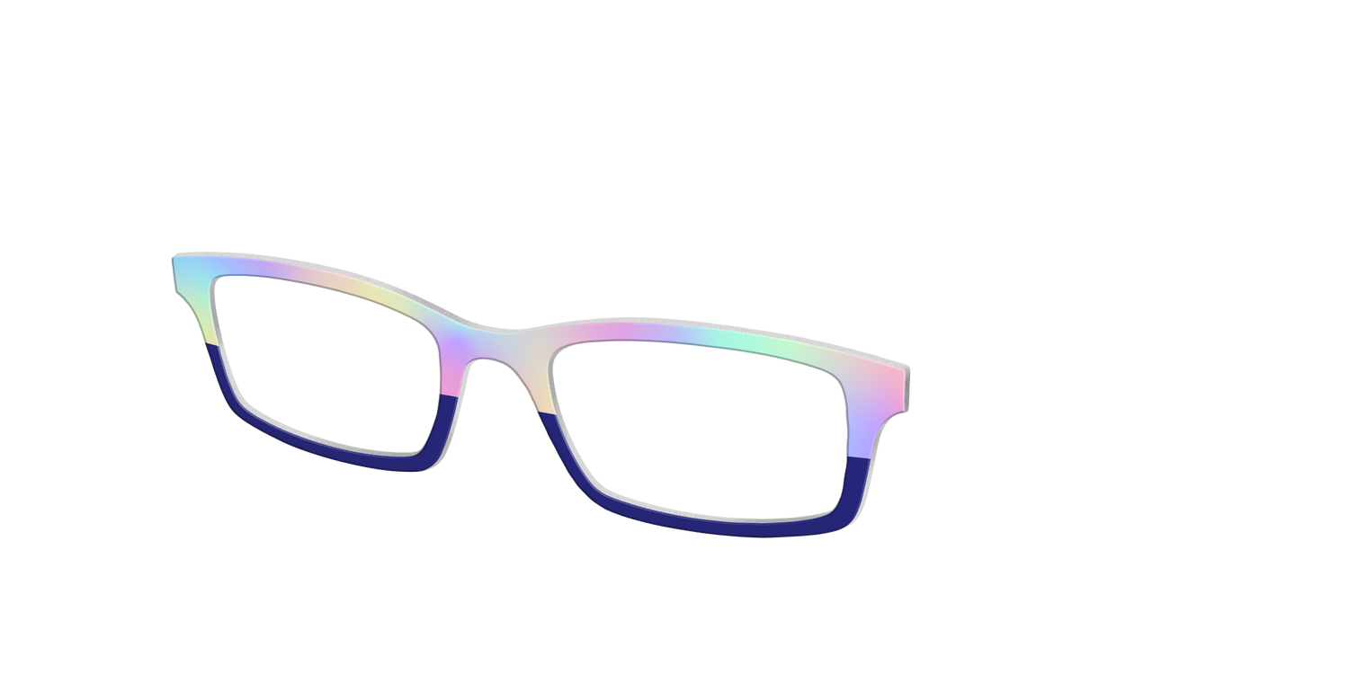 The Flashback Gradient Split - Angle Top Image - Pair Eyewear