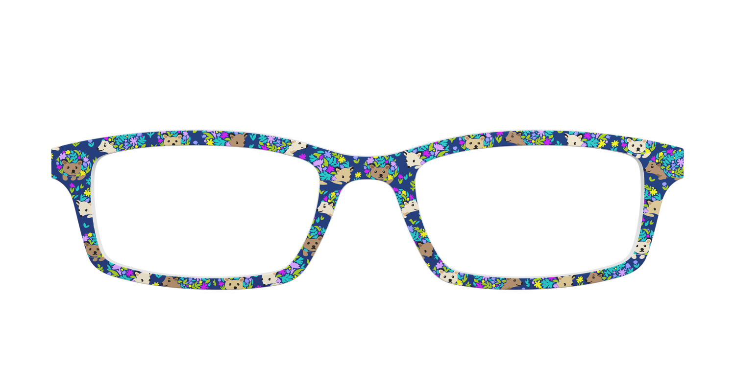 The Floral Hedgehog - Front Top Image - Pair Eyewear