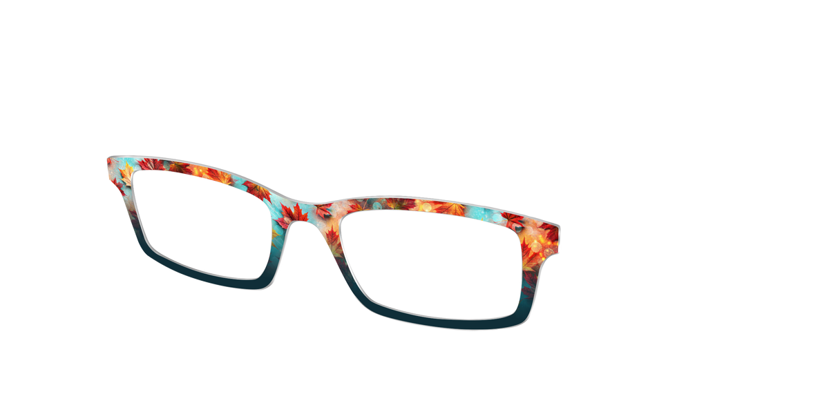 The Fluttering Foliage - Angle Top Image - Pair Eyewear