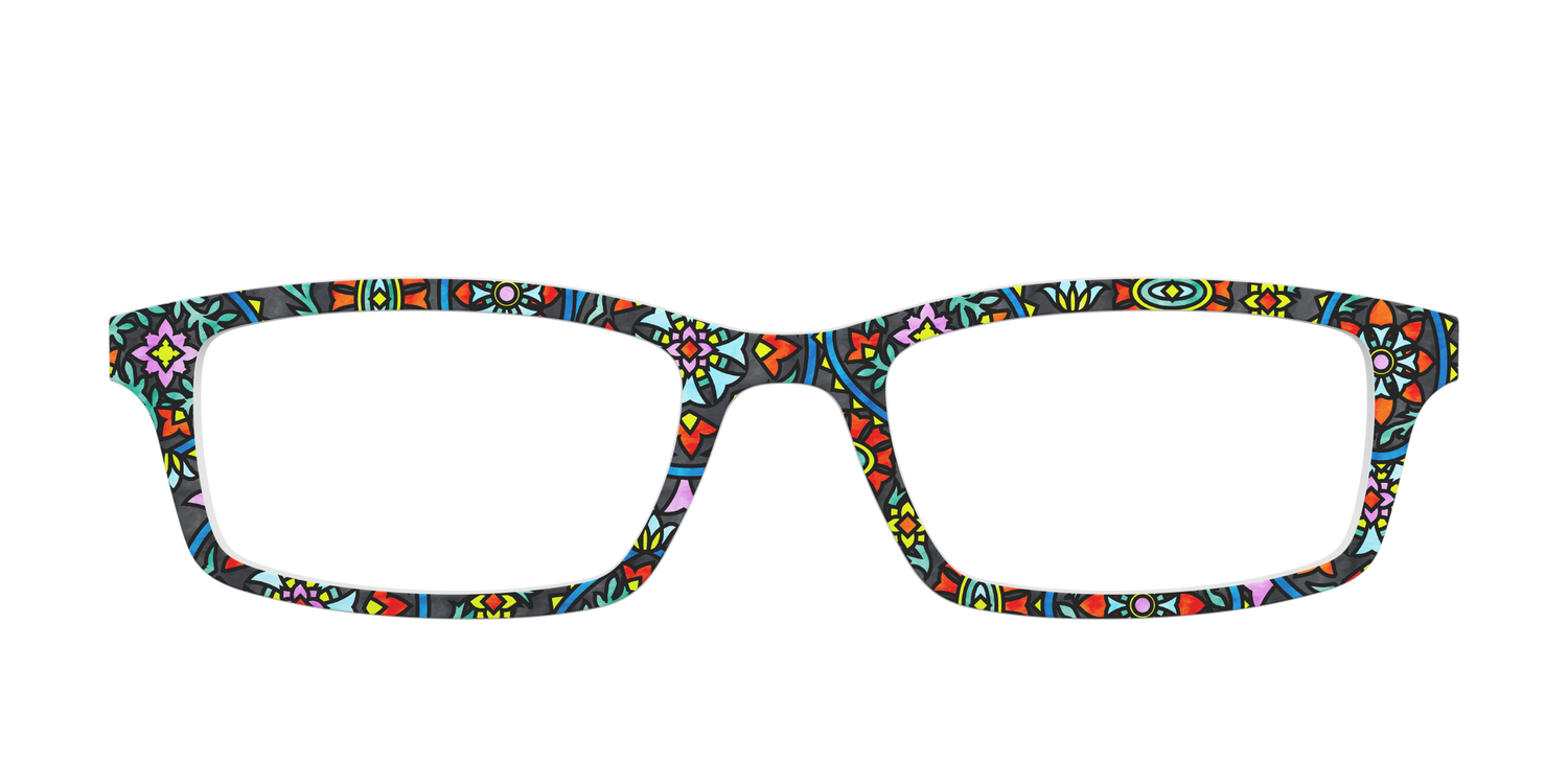 The Forest Stained Glass - Front Top Image - Pair Eyewear