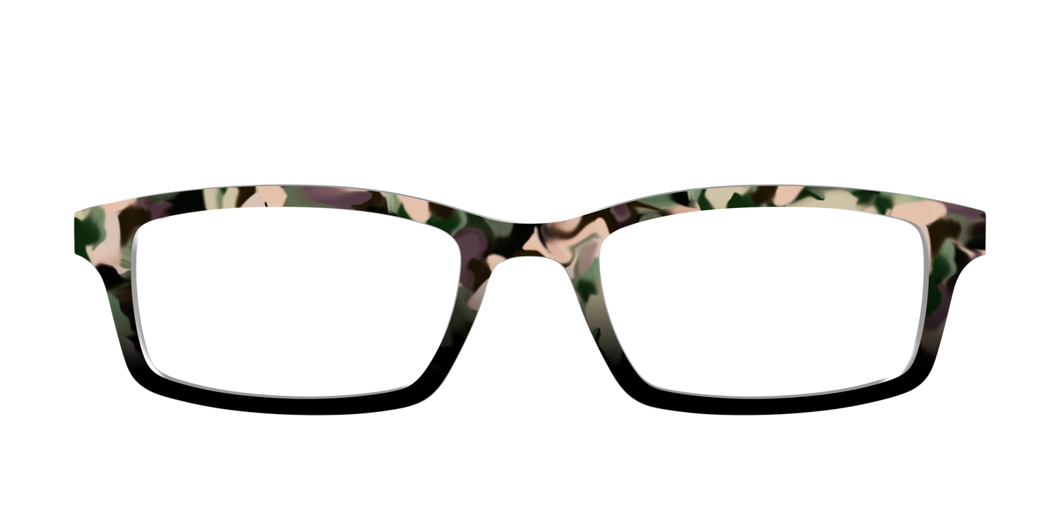 The Forest Tortoise - Front Top Image - Pair Eyewear