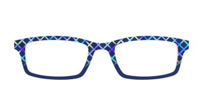 The Frozen Gradient Plaid - Front Top Thumbnail - Pair Eyewear