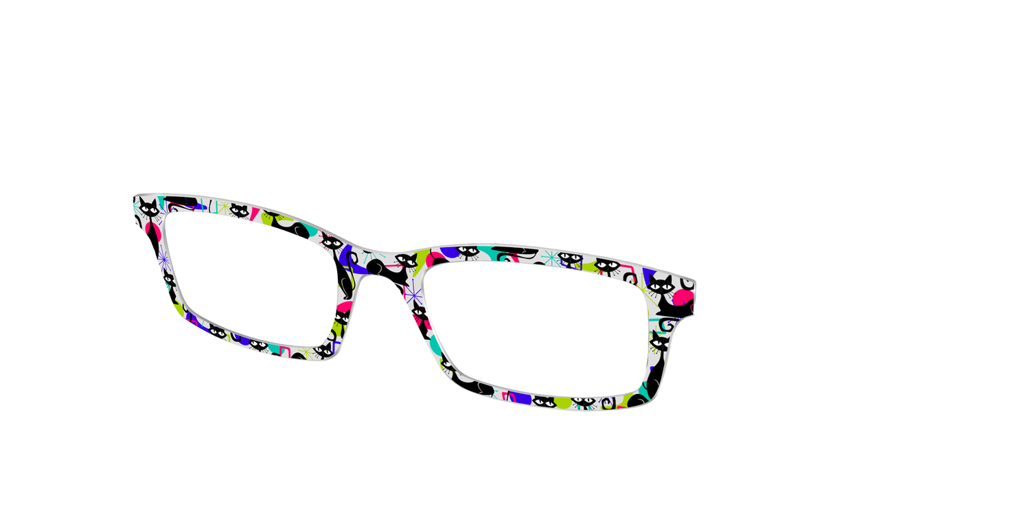 The Futuristic Felines - Angle Top Image - Pair Eyewear