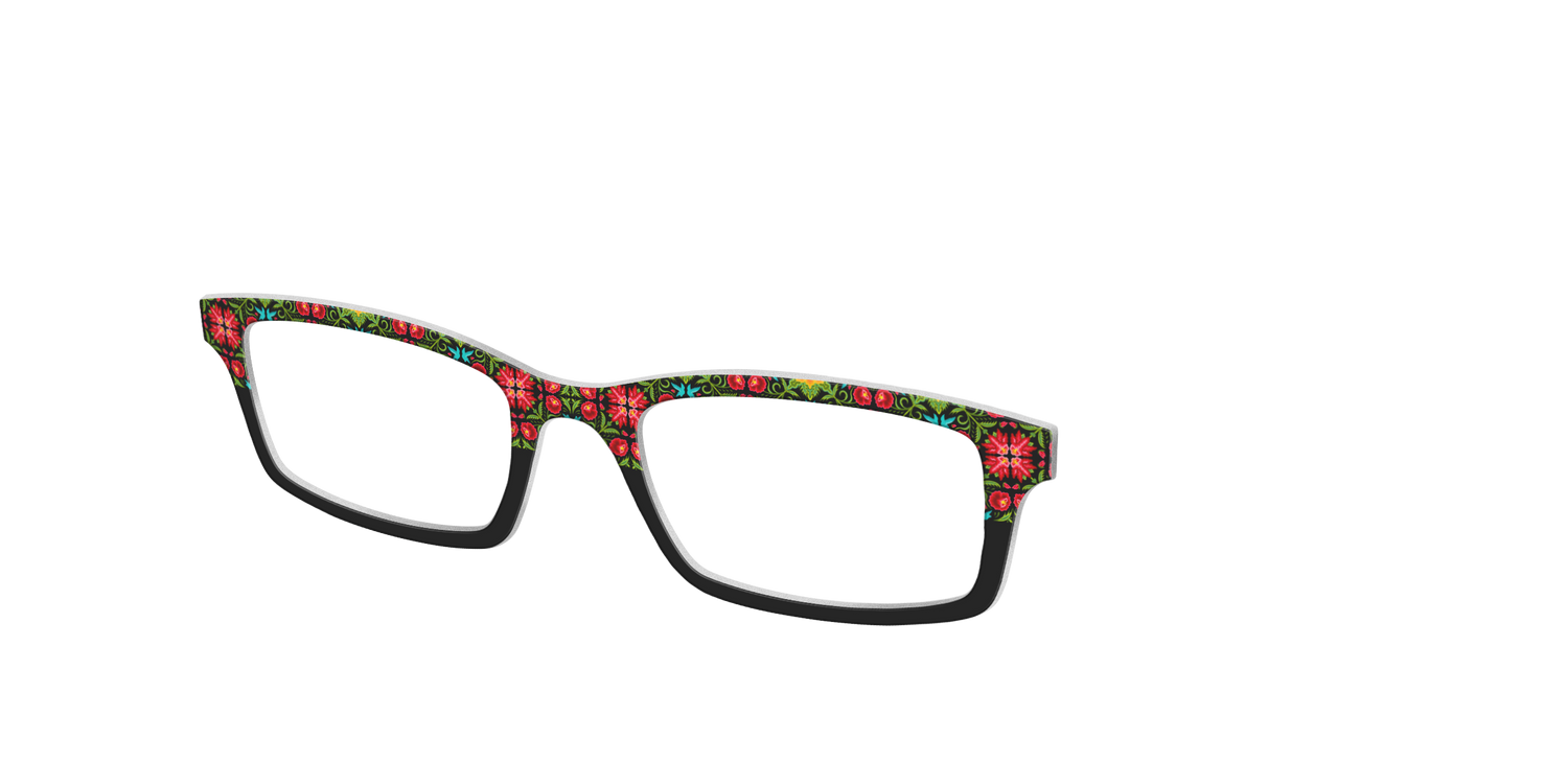 The Garden Tiles - Angle Top Image - Pair Eyewear