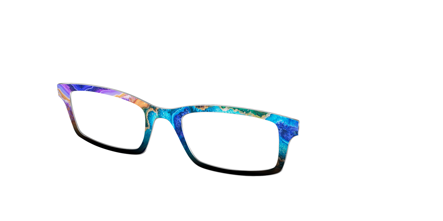 The Genius Geode - Angle Top Image - Pair Eyewear