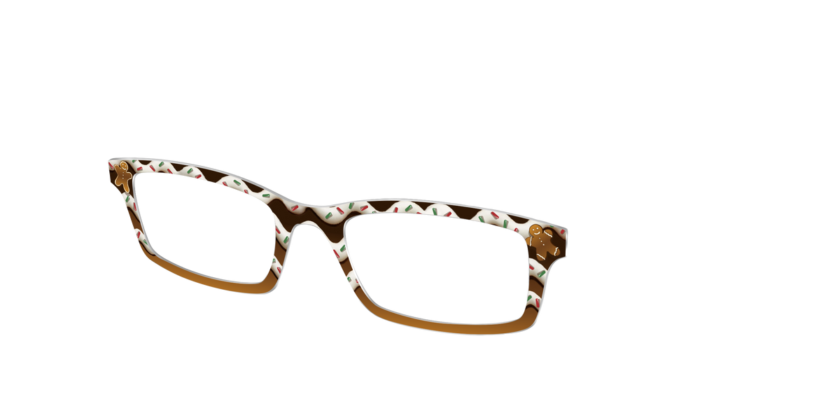 The Gingerbread Piping - Angle Top Image - Pair Eyewear
