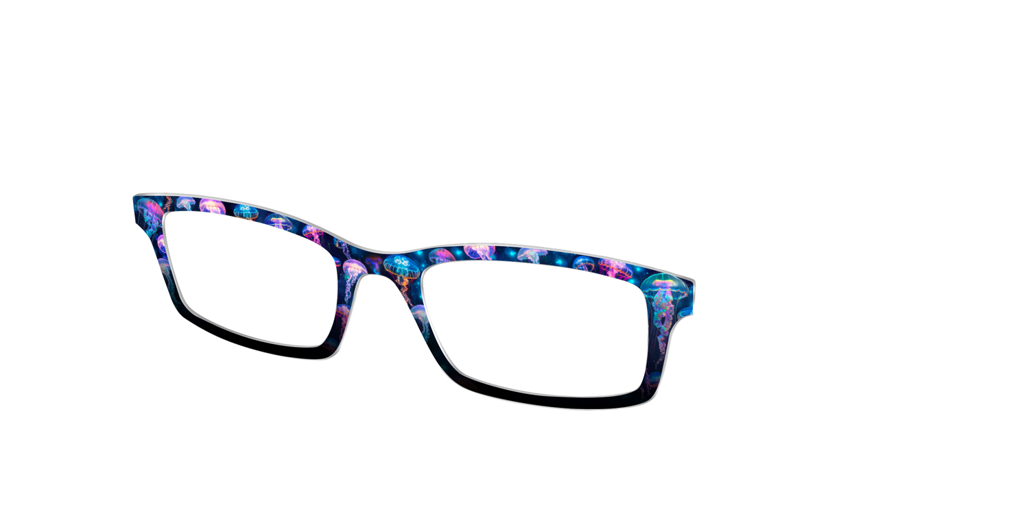 The Gleaming Jellyfish - Angle Top Image - Pair Eyewear
