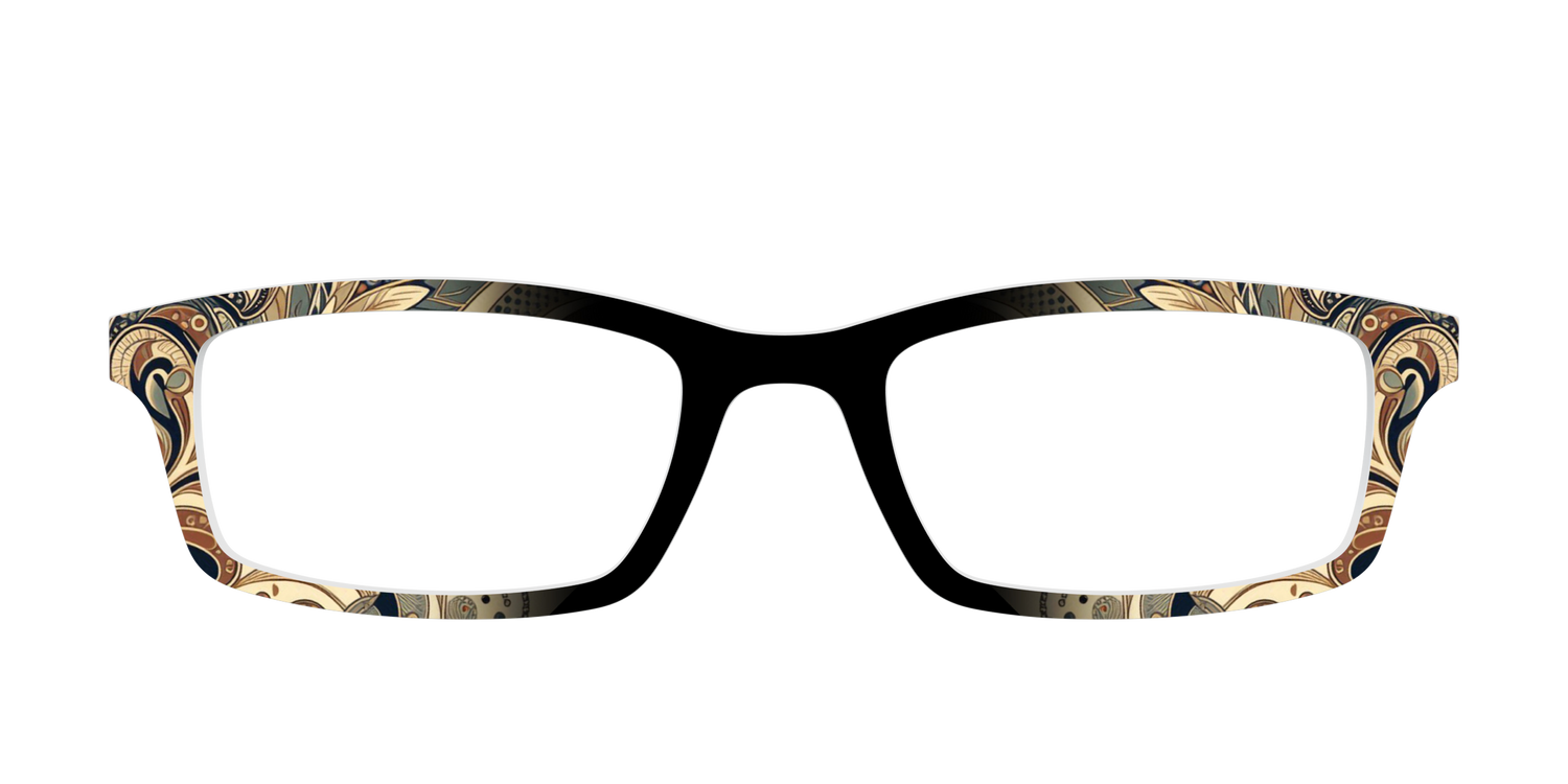 The Grand Paisley - Front Top Image - Pair Eyewear