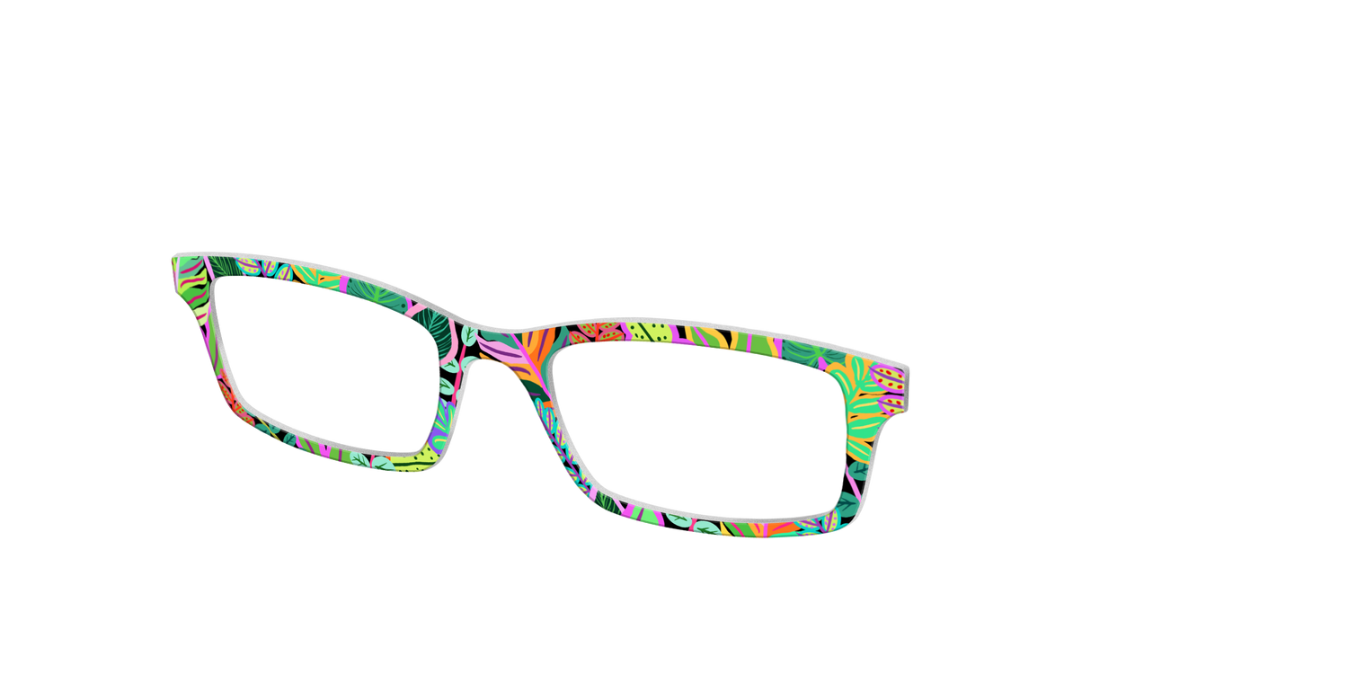 The Graphic Greenery - Angle Top Image - Pair Eyewear