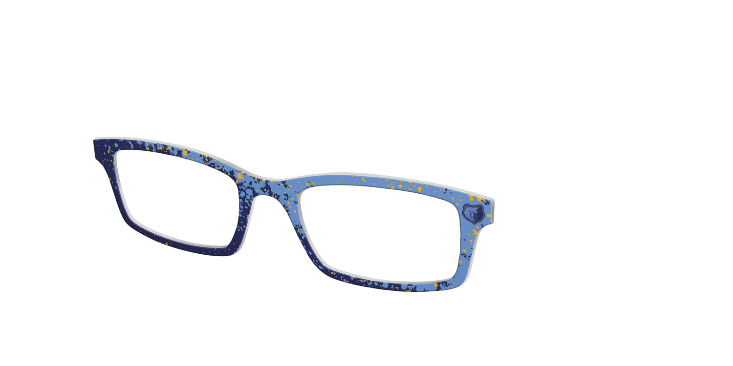 The Grizzlies Splatter - Angle Top Image - Pair Eyewear