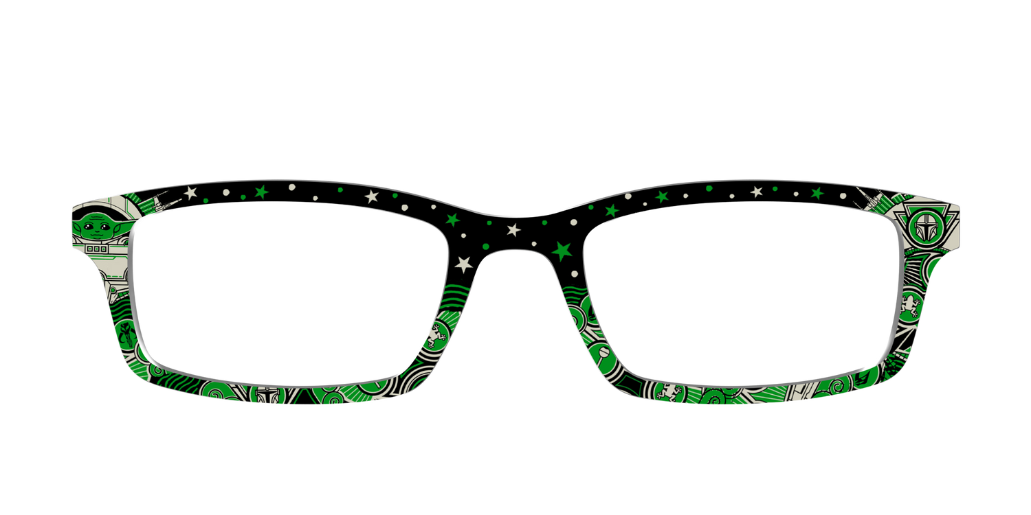 Grogu™ Deco Galaxy - Front Top Image - Pair Eyewear