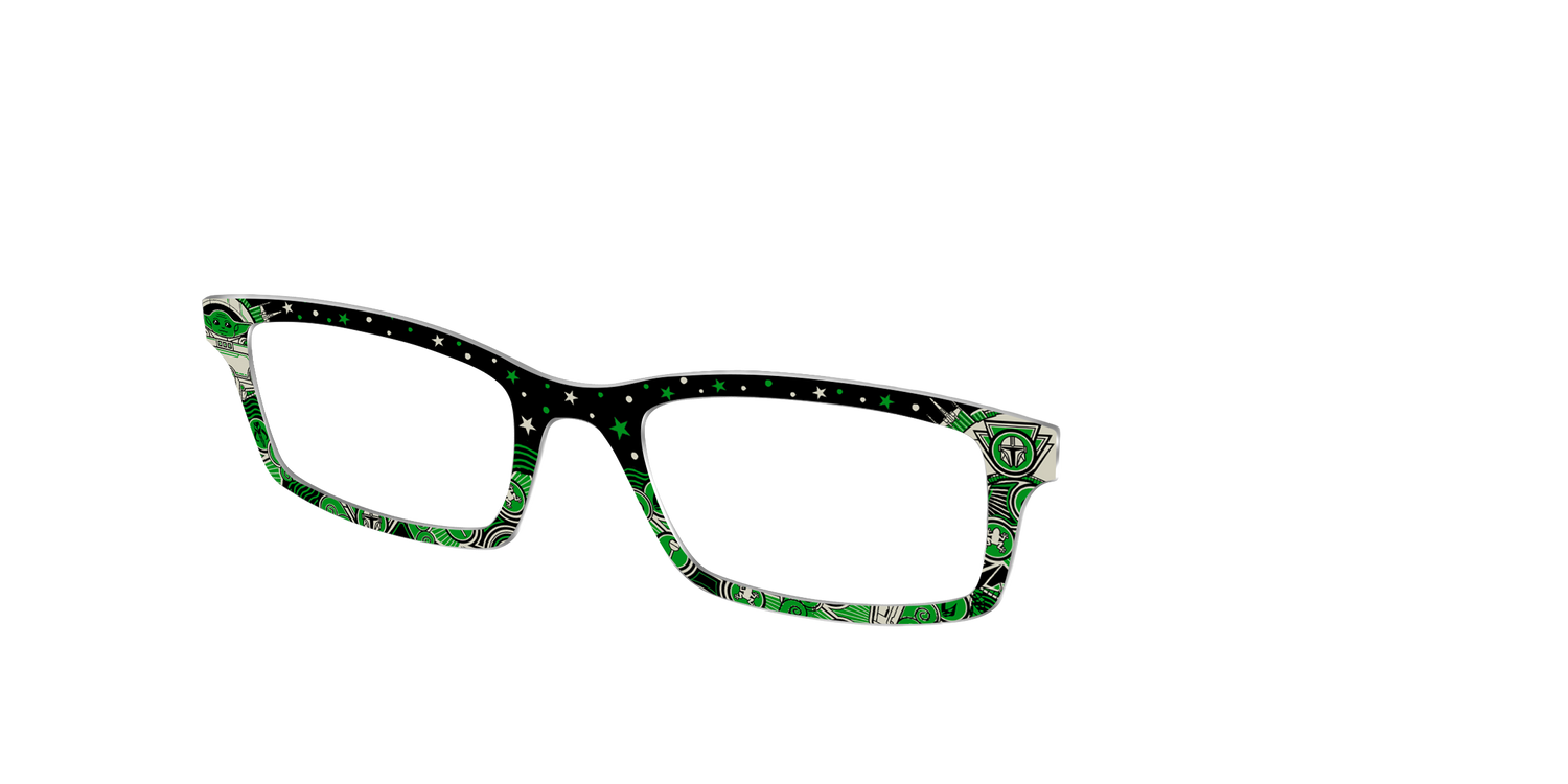 Grogu™ Deco Galaxy - Angle Top Image - Pair Eyewear