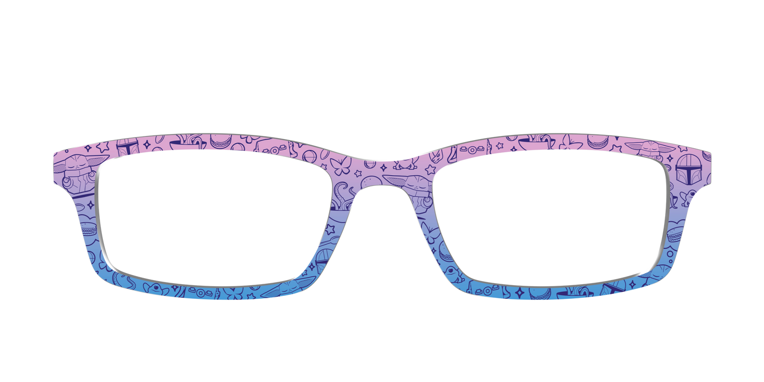 Grogu™ Galaxy Gradient - Front Top Image - Pair Eyewear