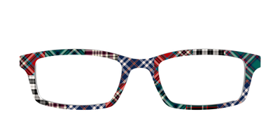 The Grunge Plaid Print Mix - Front Top Thumbnail - Pair Eyewear