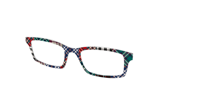 The Grunge Plaid Print Mix - Angle Top Thumbnail - Pair Eyewear
