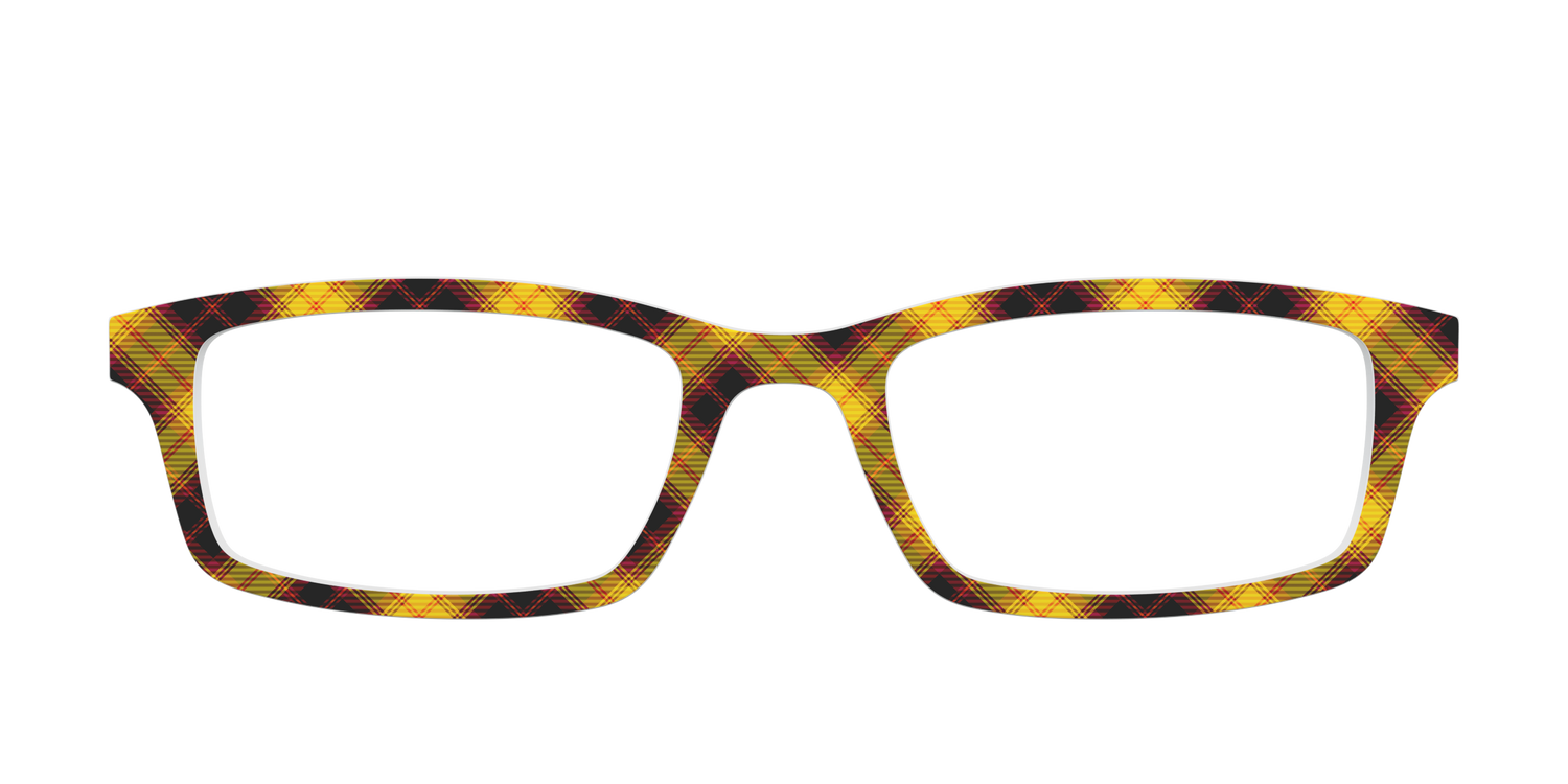 The Grunge Plaid - Front Top Image - Pair Eyewear