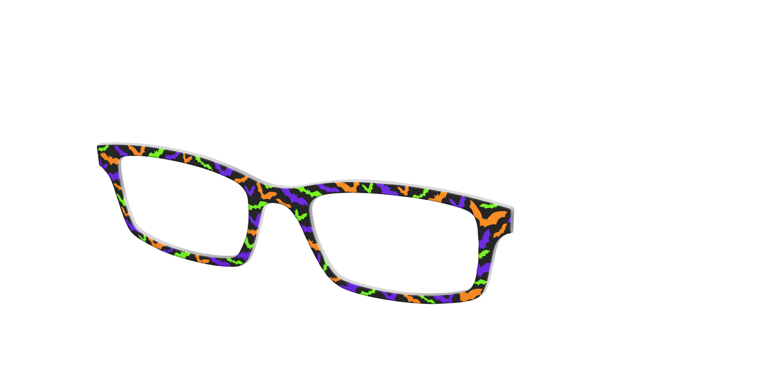The Halloween Bats - Angle Top Image - Pair Eyewear