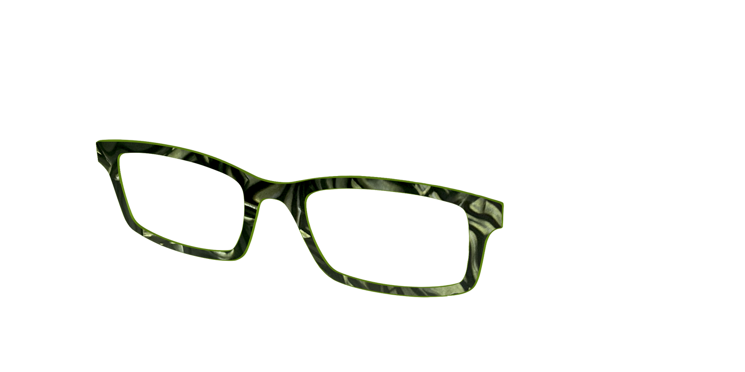The Hazel Pearl Marble - Angle Top Image - Pair Eyewear