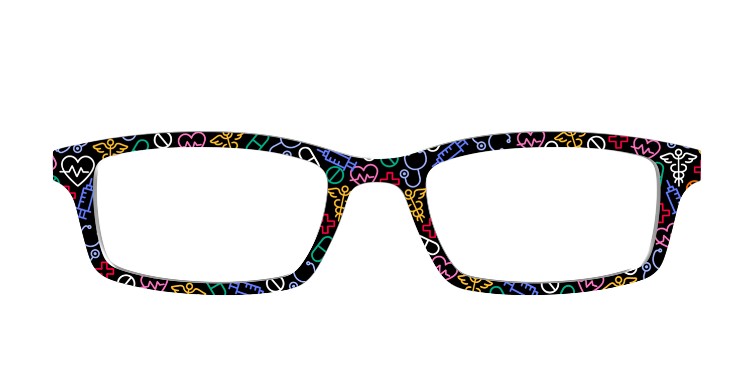 The Healing Arts - Front Top Image - Pair Eyewear