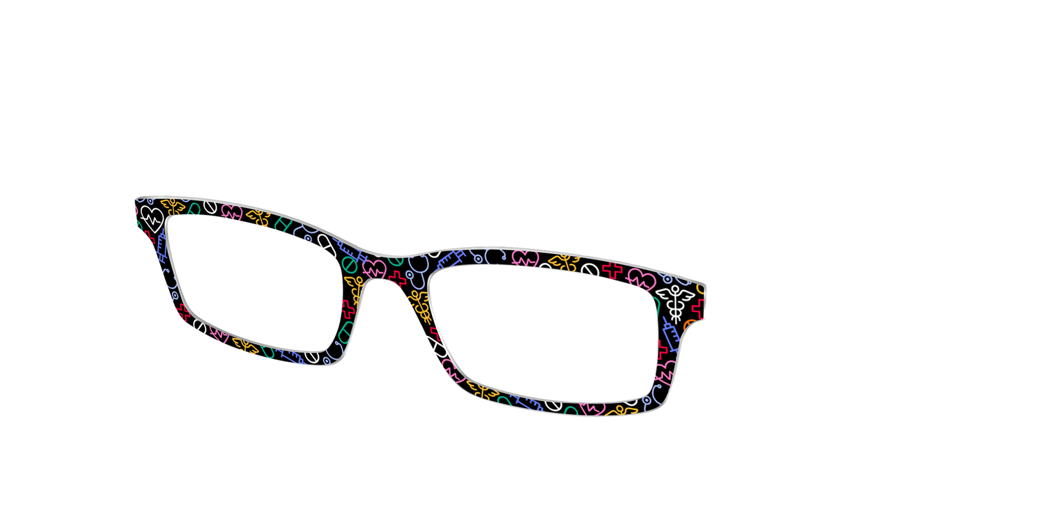 The Healing Arts - Angle Top Image - Pair Eyewear