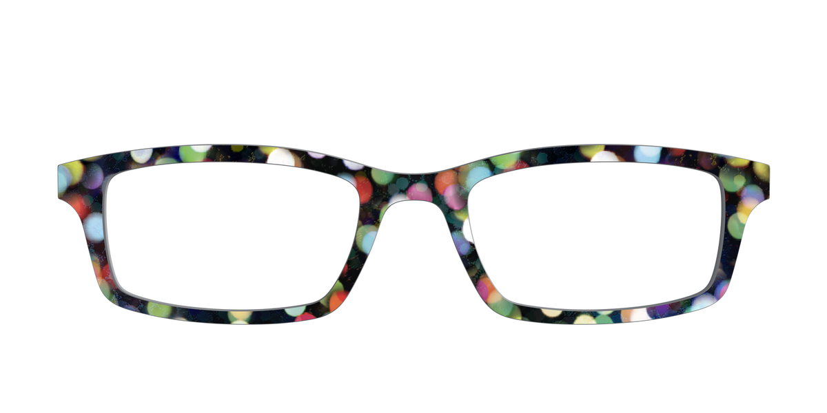 The Holiday Lights Iridescent Bokeh - Front Top Image - Pair Eyewear