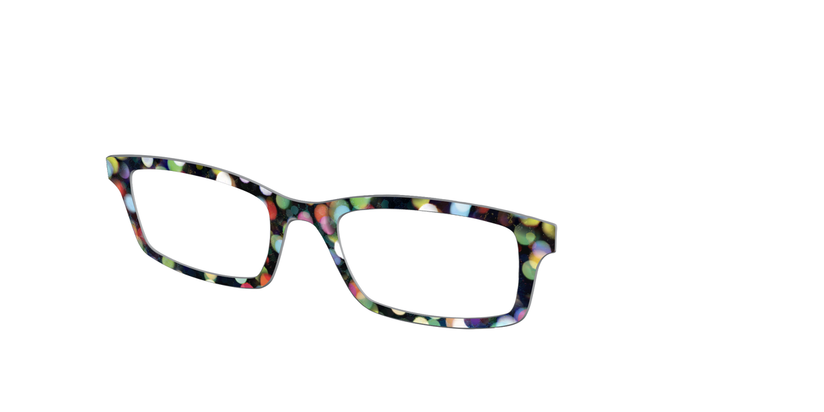 The Holiday Lights Iridescent Bokeh - Angle Top Image - Pair Eyewear