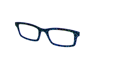 The Holographic Diamonds - Angle Top Thumbnail - Pair Eyewear