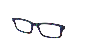 The Holographic Dots - Angle Top Thumbnail - Pair Eyewear
