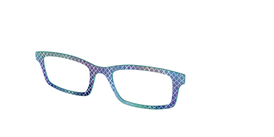 The Holographic Dragon Scales - Angle Top Thumbnail - Pair Eyewear