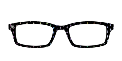 The Holographic Lightning Bolts - Front Top Thumbnail - Pair Eyewear