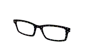 The Holographic Lightning Bolts - Angle Top Thumbnail - Pair Eyewear