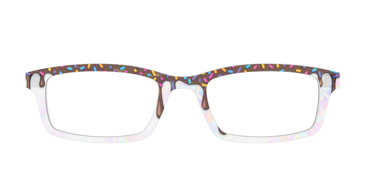 The Holographic Milkshake - Front Top Image - Pair Eyewear