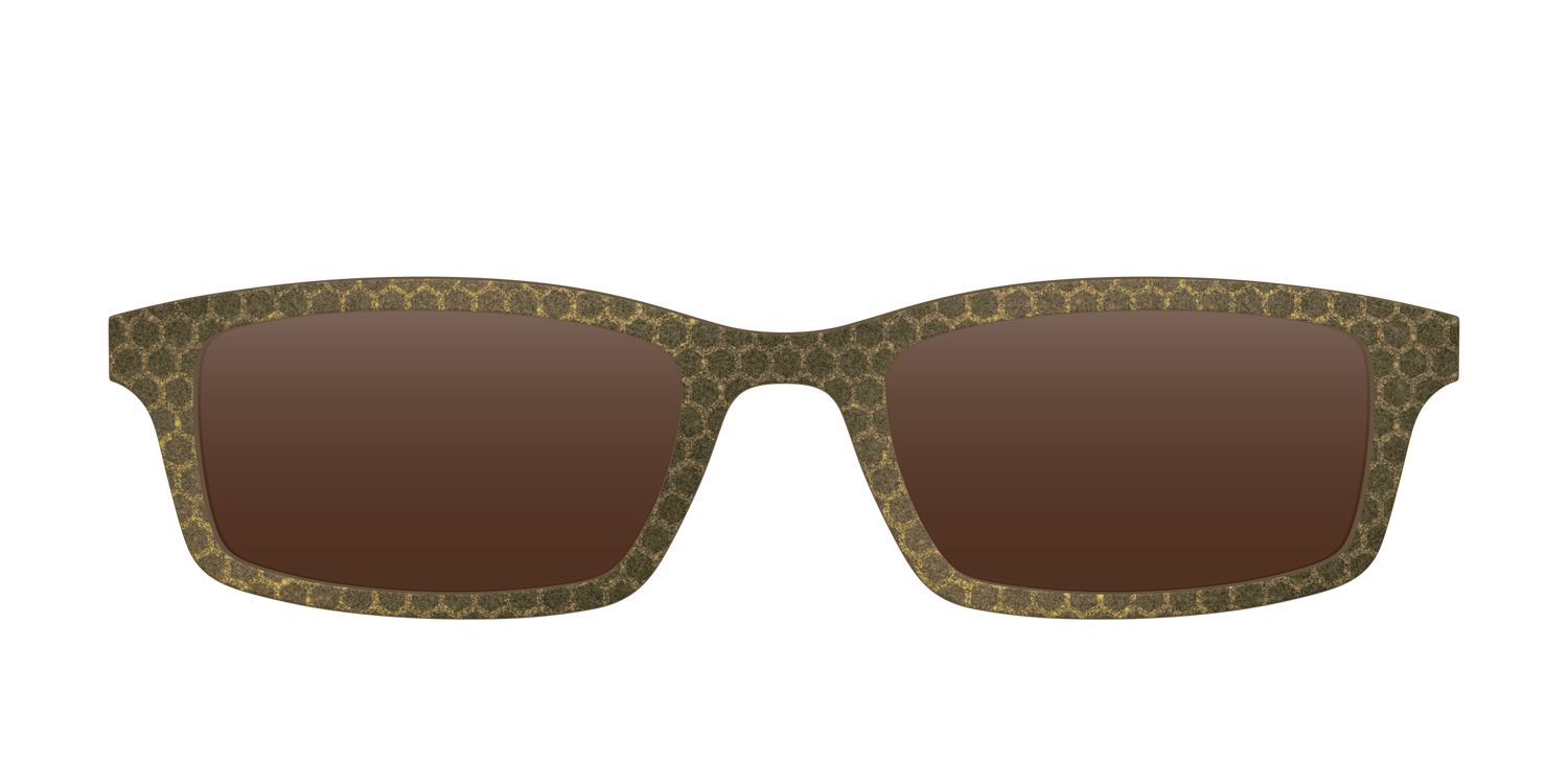The Polarized Honeycomb Sun Top - Front Top Image - Pair Eyewear