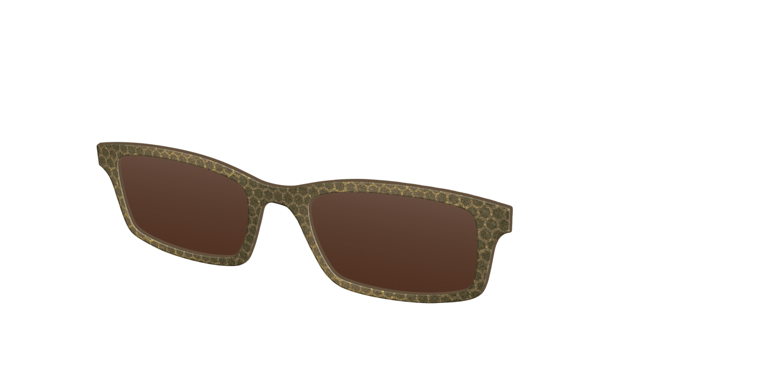 The Polarized Honeycomb Sun Top - Angle Top Image - Pair Eyewear
