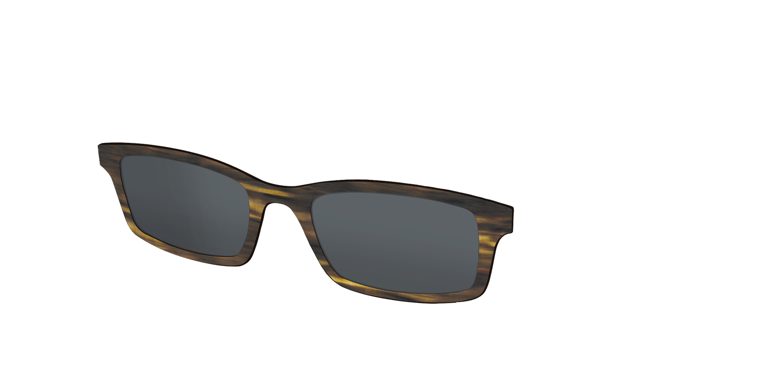 The Polarized Horn Sun Top - Angle Top Image - Pair Eyewear