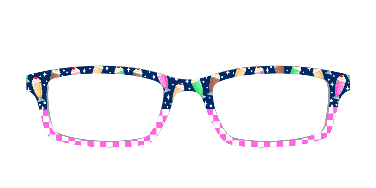 The Ice Cream Social Split - Front Top Image - Pair Eyewear