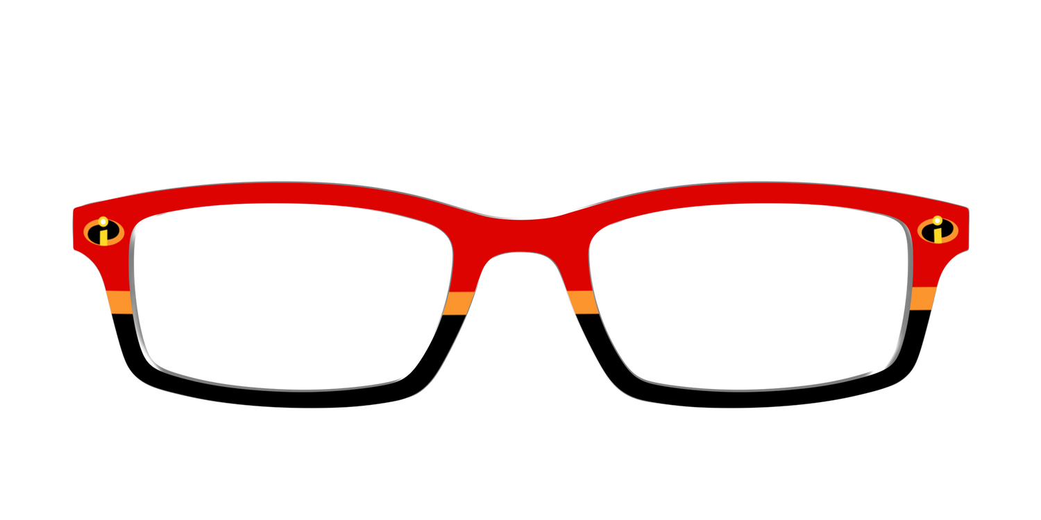 The Incredibles Super Suit - Front Top Image - Pair Eyewear