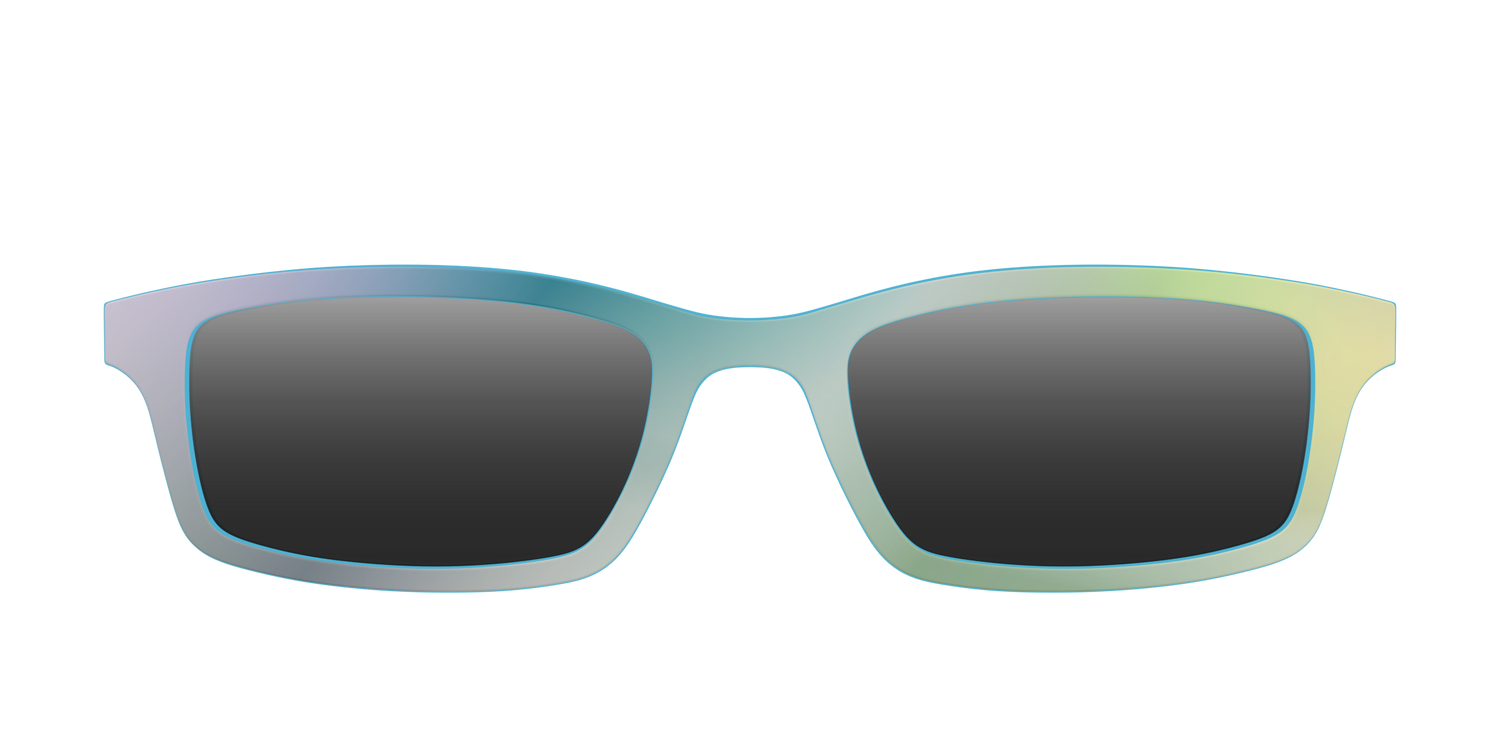 The Polarized Iridescent Sun Top - Front Top Image - Pair Eyewear