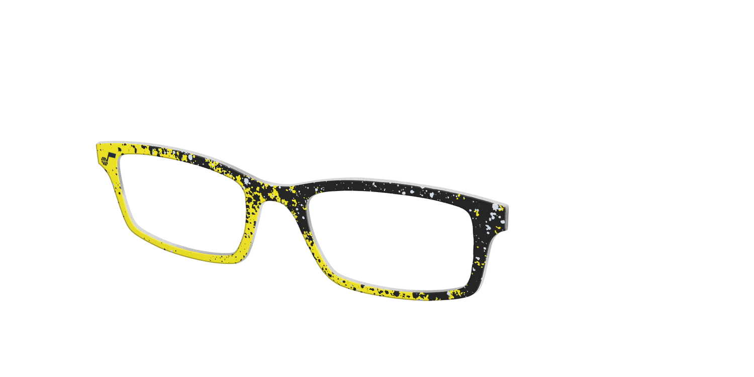 The Jazz Splatter - Angle Top Image - Pair Eyewear